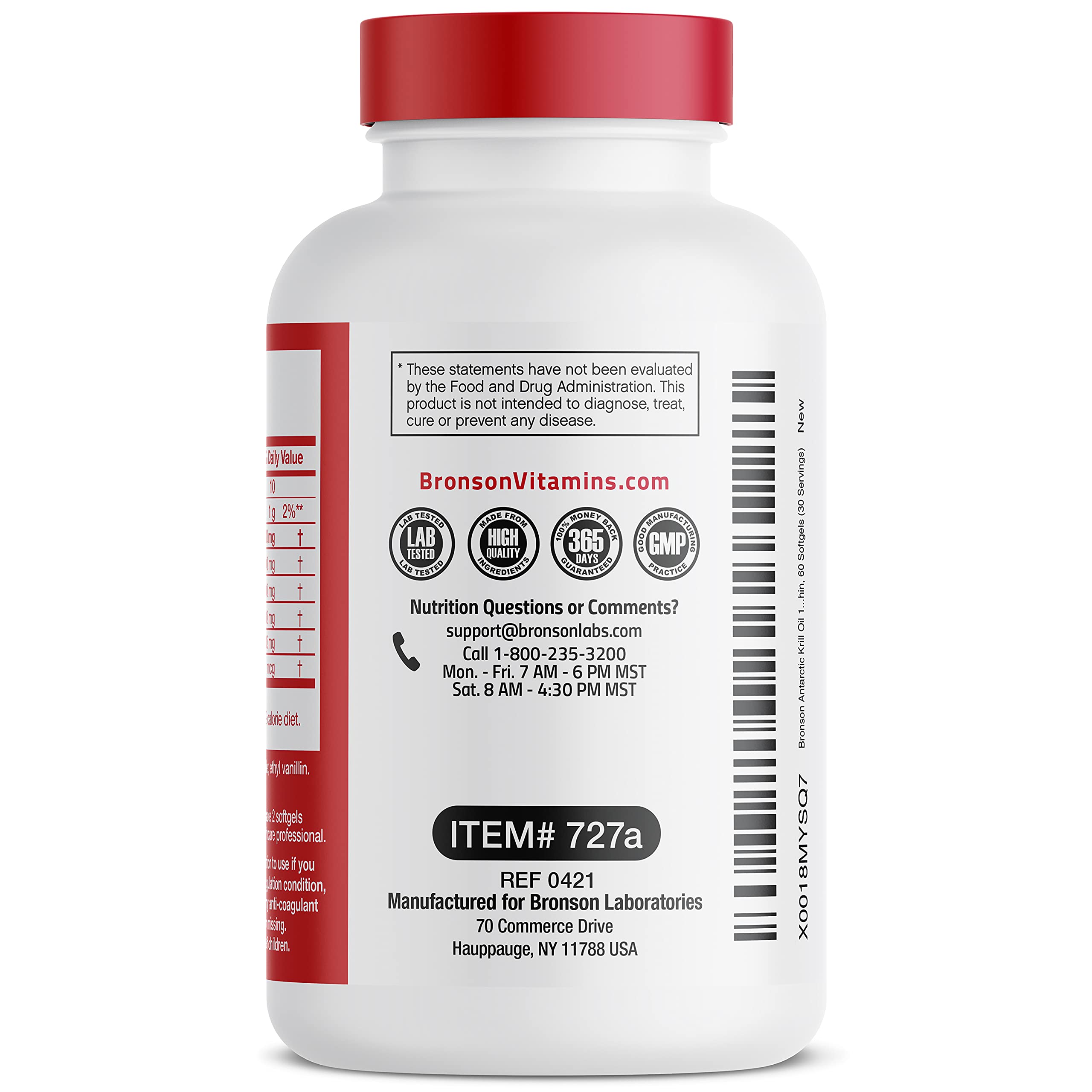 Antarctic Krill Oil 1000 mg with Omega3s EPA, DHA, Astaxanthin and