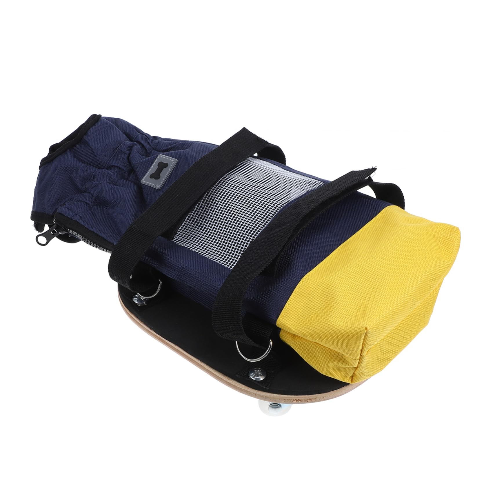 Pour pattes arrière de petit chien scooter de promenade roues silencieuses Ifundom