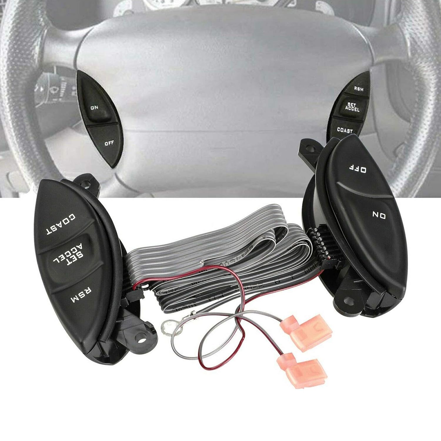 Buy Cruise Control Switch Kit, Steering Wheel Mounted Cruise Control