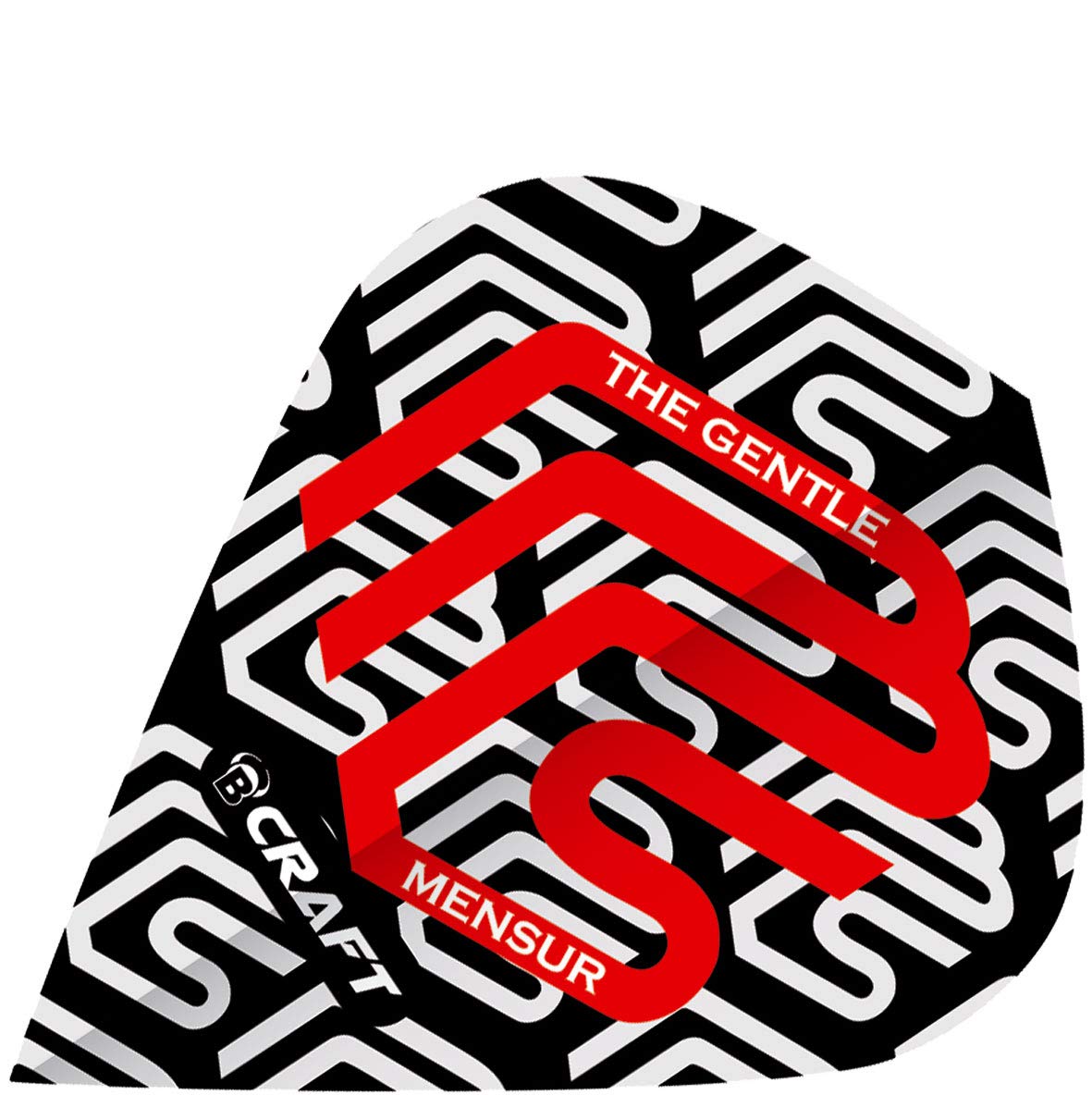 B-Craft Flights Kite - The Gentle Suljovic Scale - Black