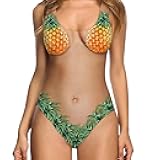 Women's One Piece Swimsuits Funny 3D Print Bathing Suit Graphic Monokini Swimwear Sexy Sleeveless Bodysuit Lingerie