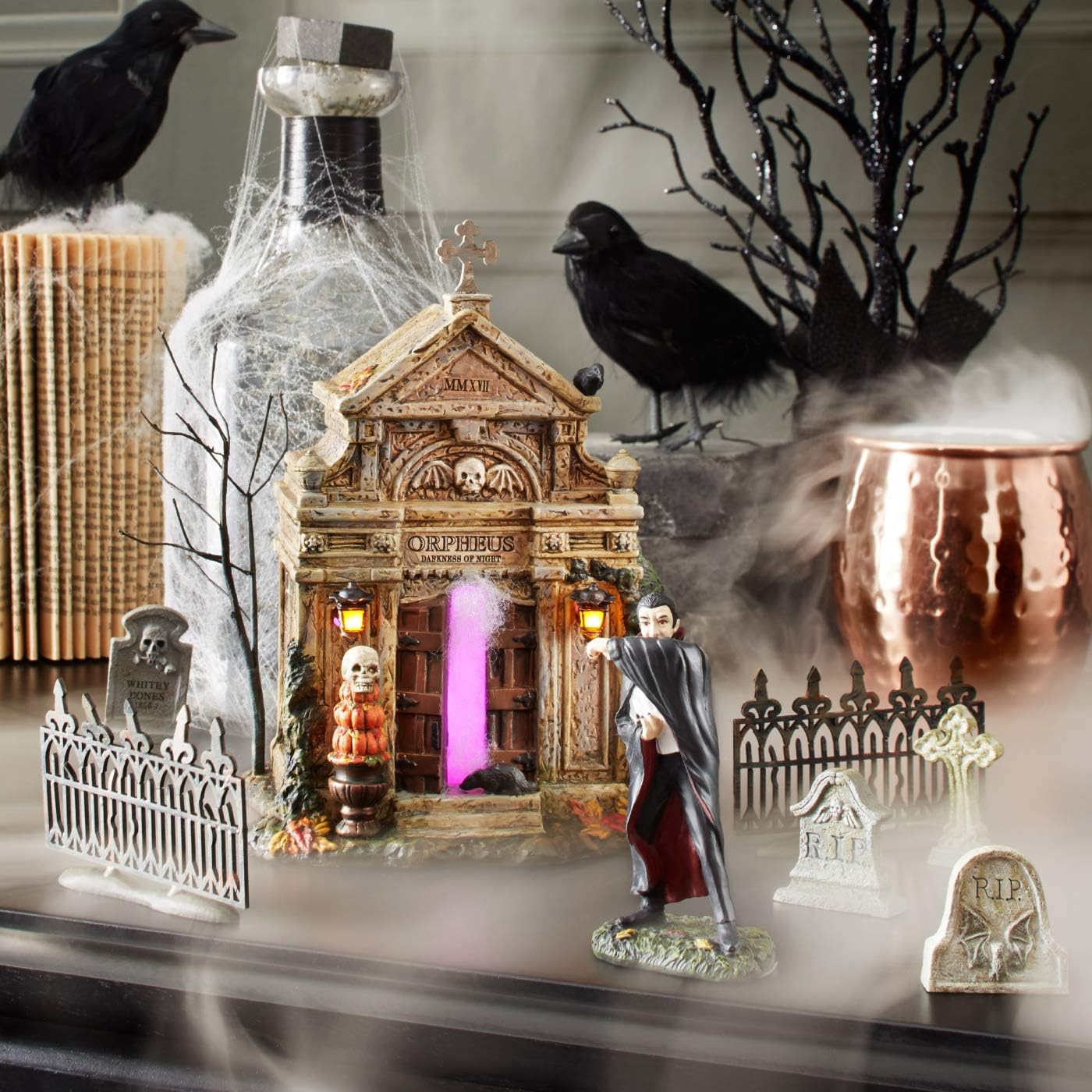 Spookify Your Village: The Ultimate Review of Department 56 Halloween Tombstones!