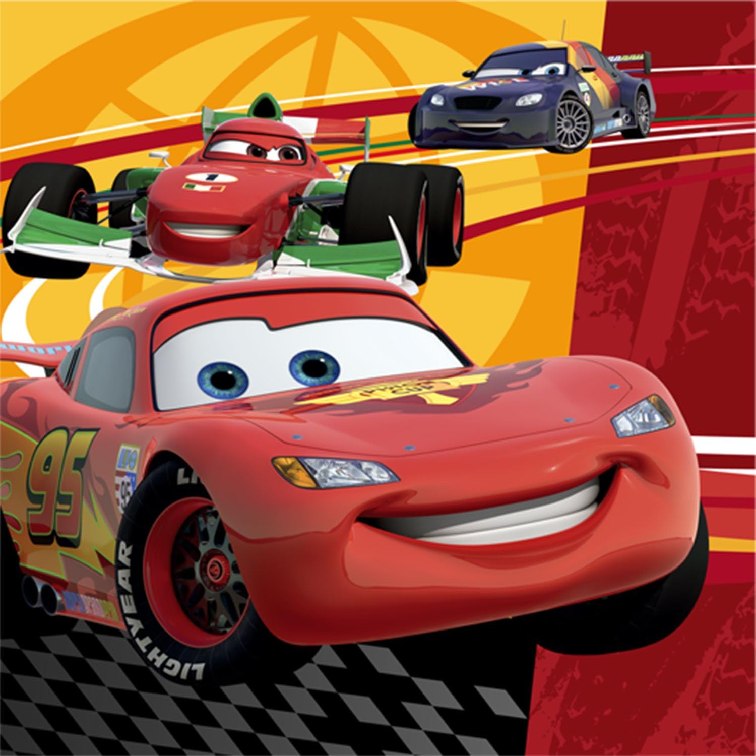 Cars 2 Small Napkins (16ct)