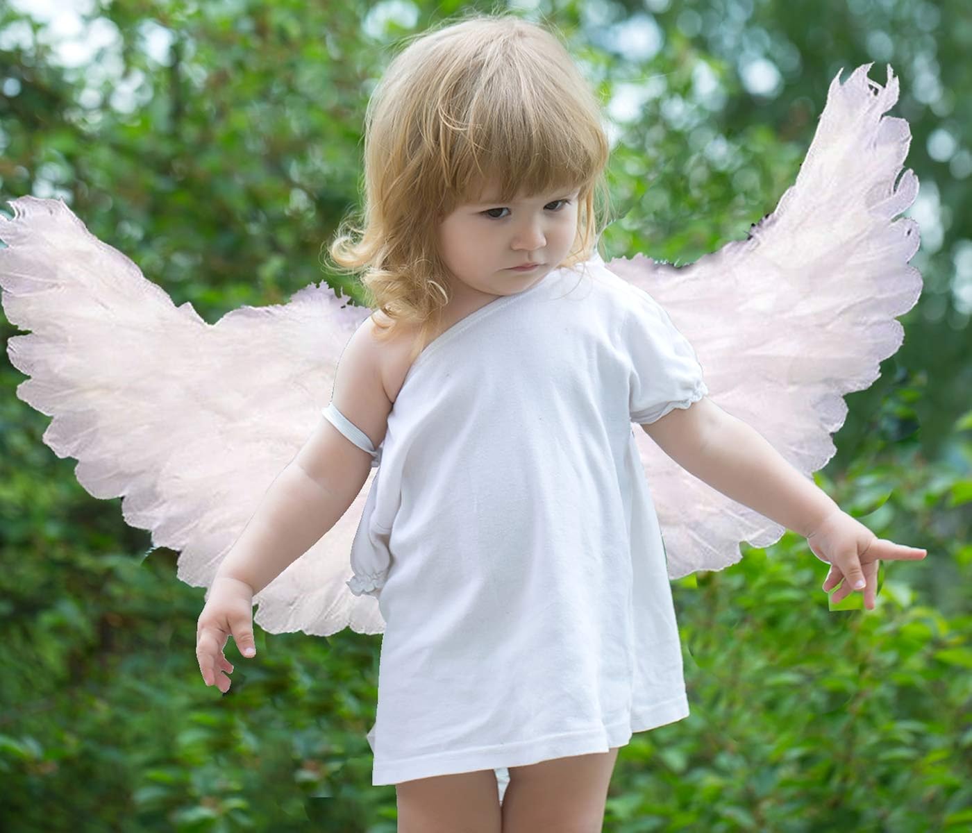 Miniatura 4 de Plumas negras para niños alas de ángel para adultos y fiestas de Halloween