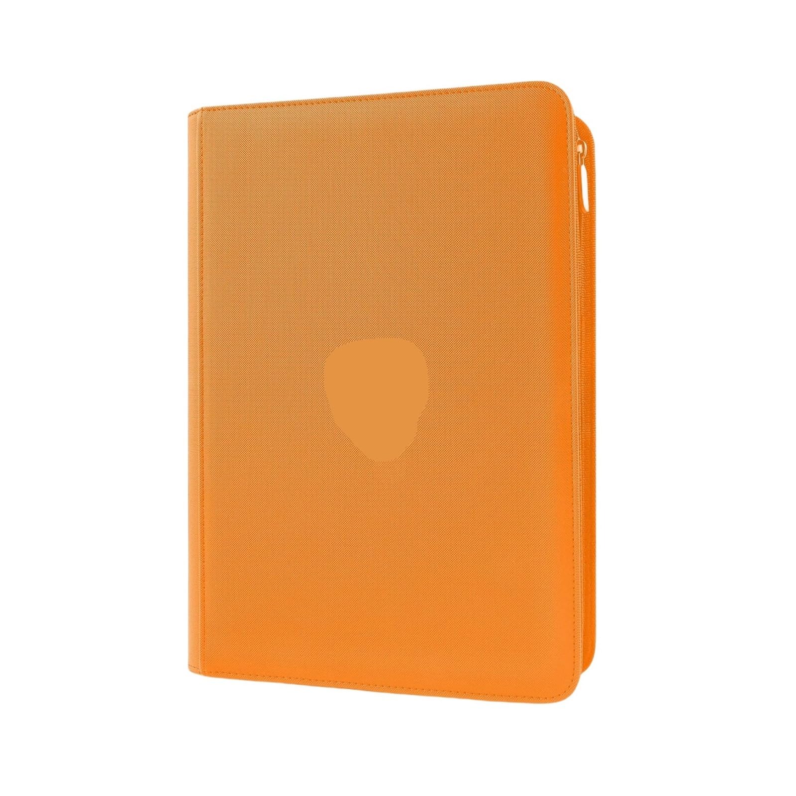 Pocket Zipper Card Binder, Trading Holder Book, PU Cover Zip For Cards for Football Sports Card(Color2)
