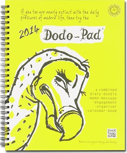 Dodo Pad Desk Diary 2014 - Calendar Year Week to View Diary: A Combined Family Diary-doodle-memo-message-engagement-organiser-calendar-book