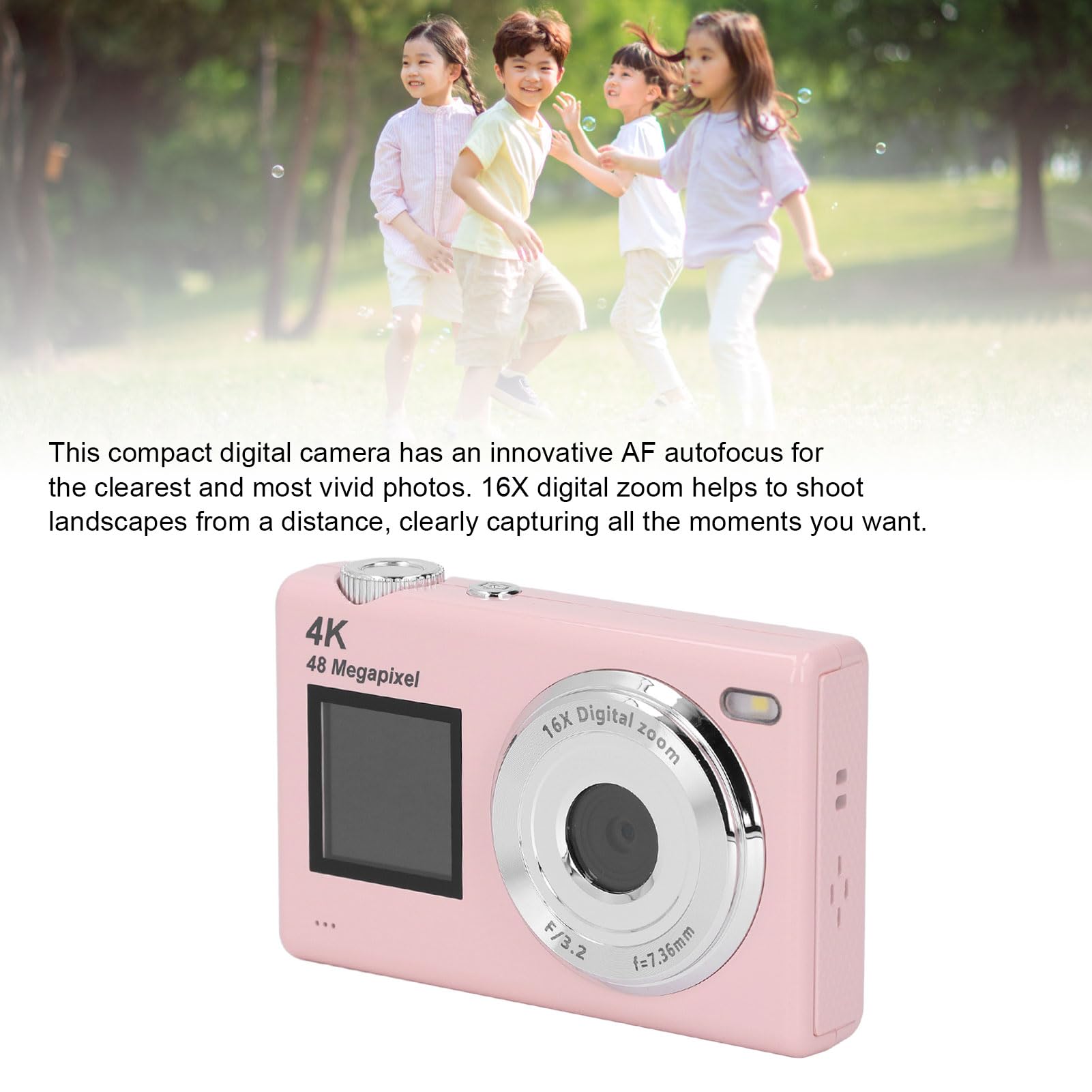 Amazon.com: 4K Digital Camera, 48MP HD Dual Screen CCD Card Camera