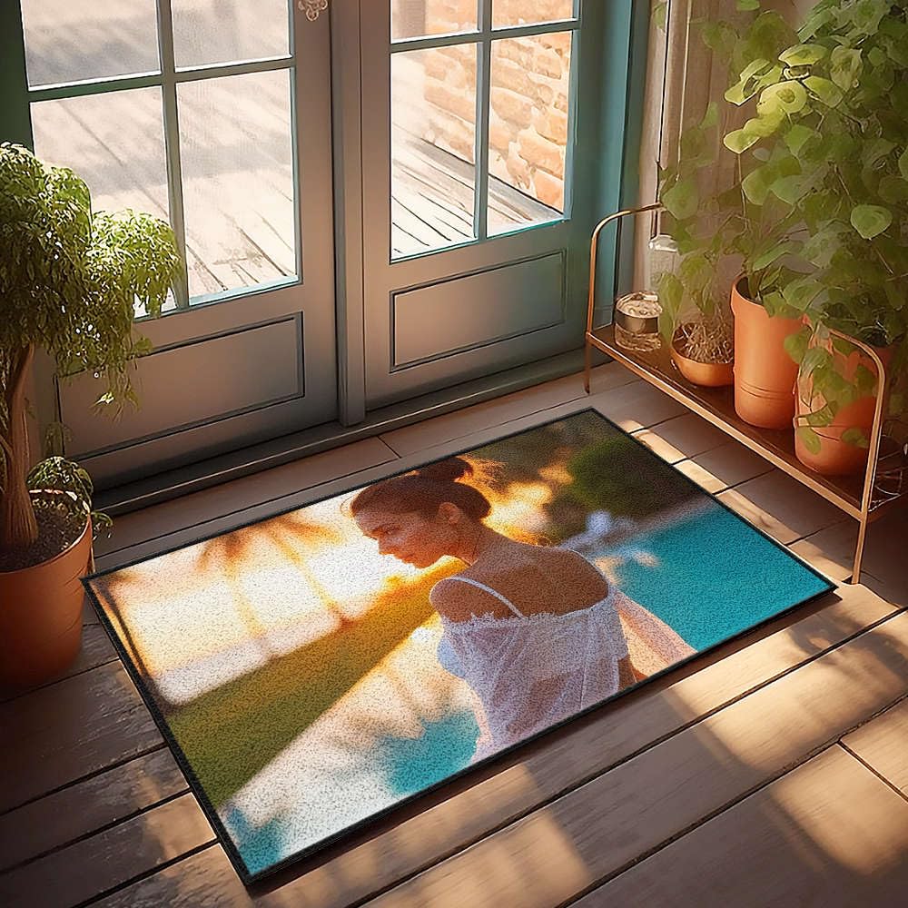 Tapis de bain Pool At Sunset pour créer une ambiance spa à la maison