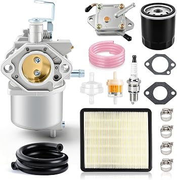 FE290 Carburetor for Golf Cart Club Car DS Precedent Turf Carryall Carb 1016438 1016439 1016440 1016441 1018056-01 101805601 1019056-01 101905601 With 1014523 Fuel Pump