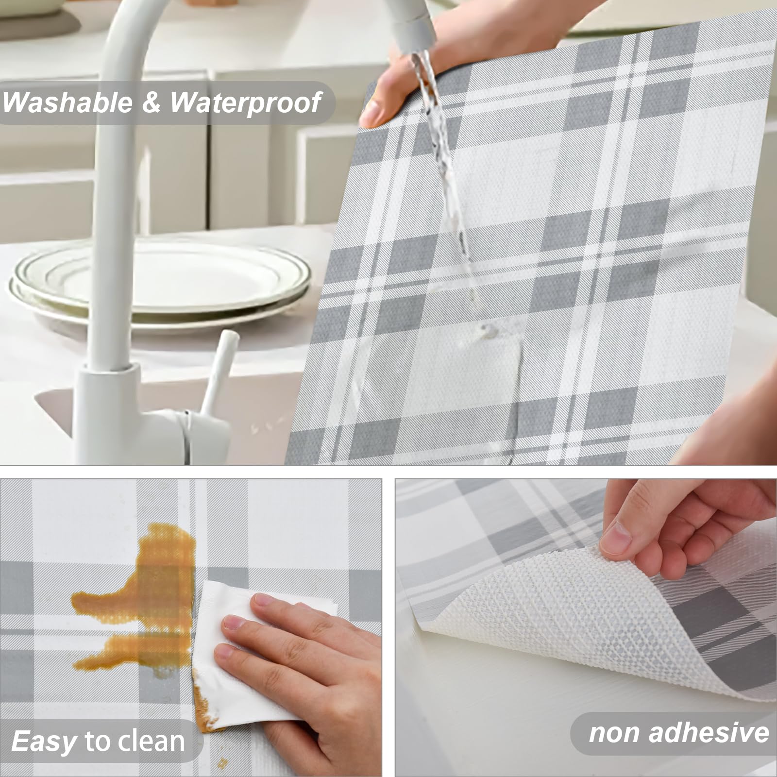 Fodera per cassetti e mensole, rivestimento non adesivo per