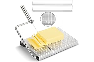 Adjustable Stainless Steel Cheese Slicer With 10 Wires