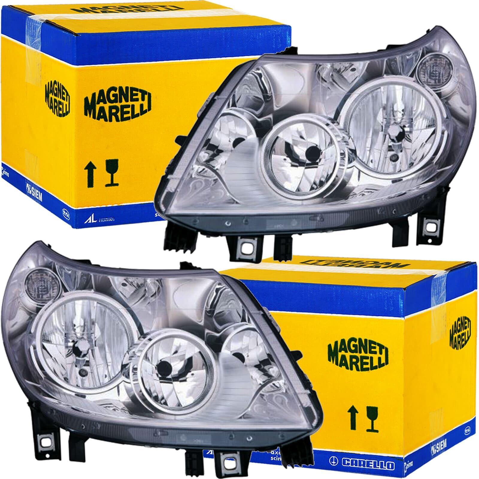 BandelOne enthält 2x Magneti Marelli H7 Scheinwerfer li+re passend für Jumper Boxer Ducato 250