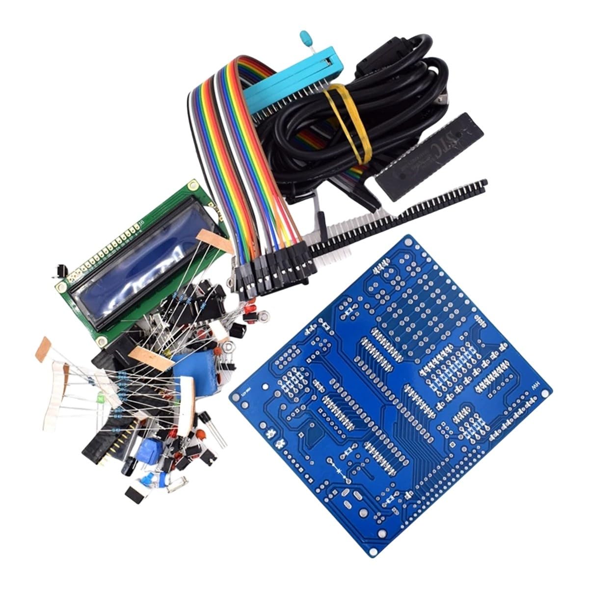 51 AVR Development Microcontroller STC89C52 DIY Learning Board Kit Accessories Learning Board New 2026 Electronic & Accessories