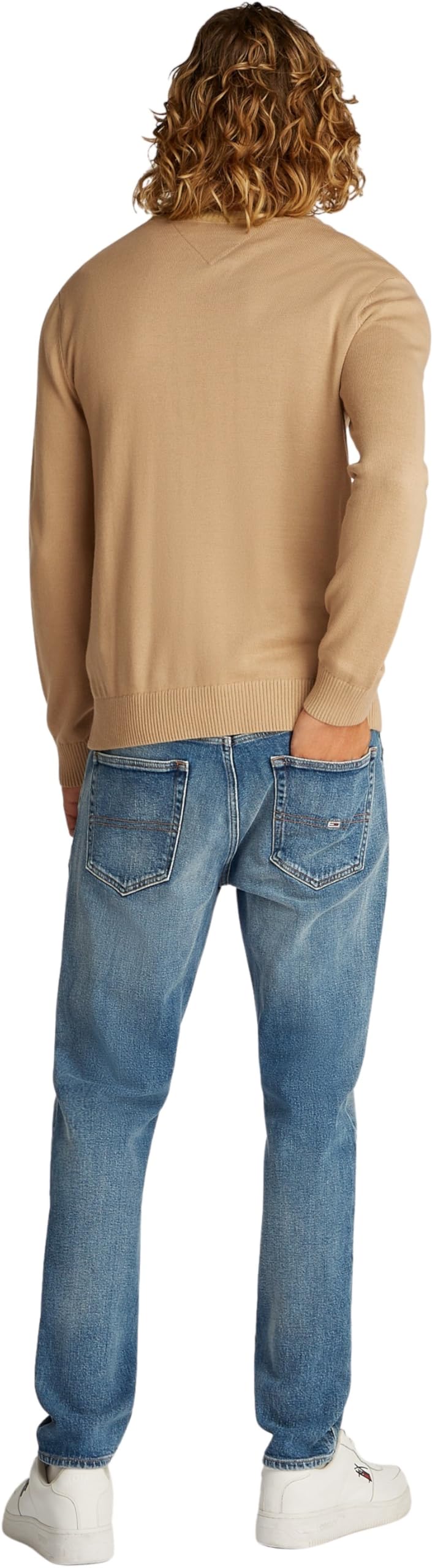 Tommy Jeans Pullover Uomo Scollo Rotondo