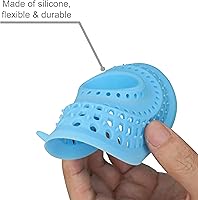 Vista 5 de tapón atrapacabello, cubierta para fregadero