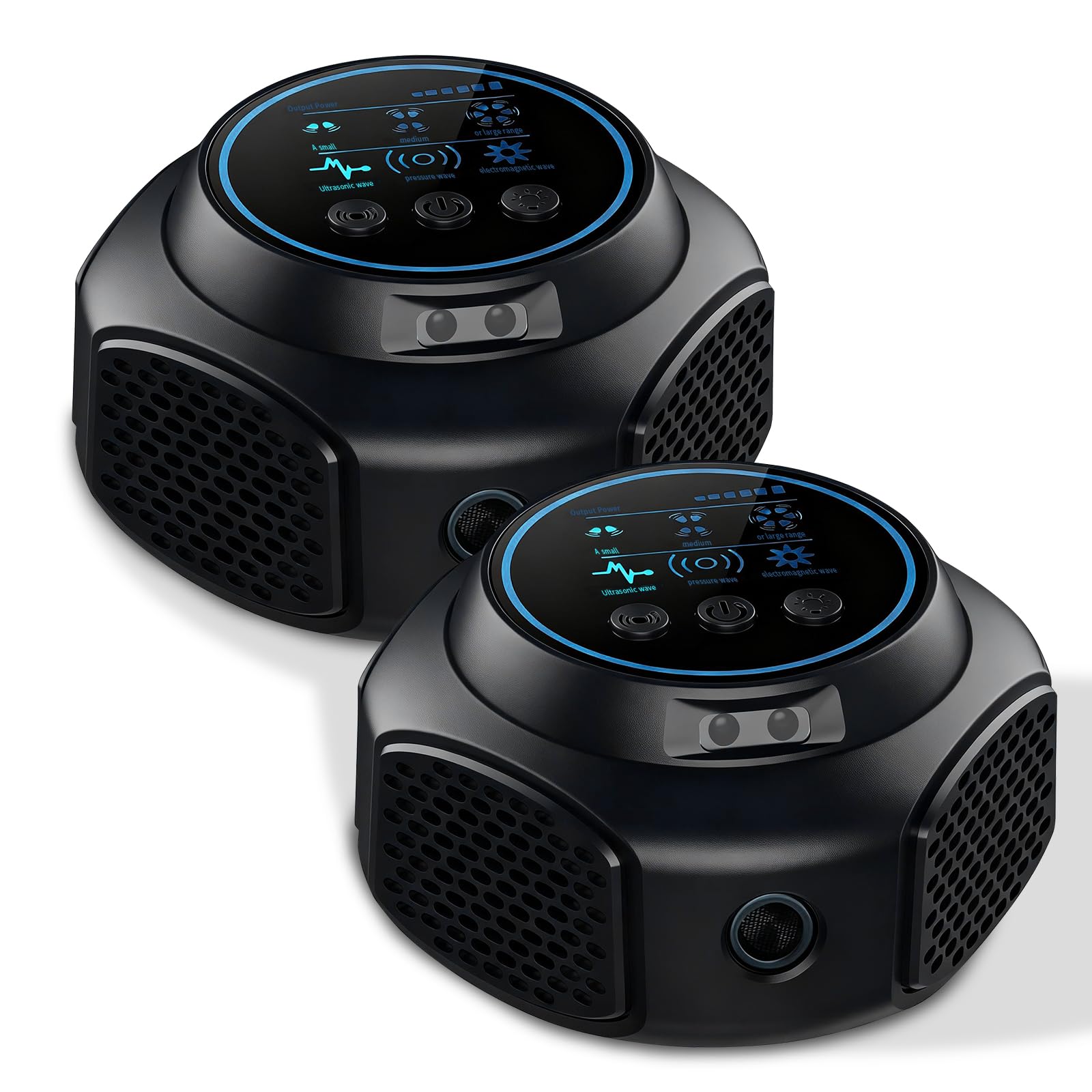 Photo 1 of Ultrasonic Mouse Repellent Pest Control Repeller, Mouse Traps for Rodent, Mice, Ant, Rat, Squirrel, Bug, Roach, Bat, Rat ? Mice Repellent Device for House Plug in Indoor for Home 2Pack Black