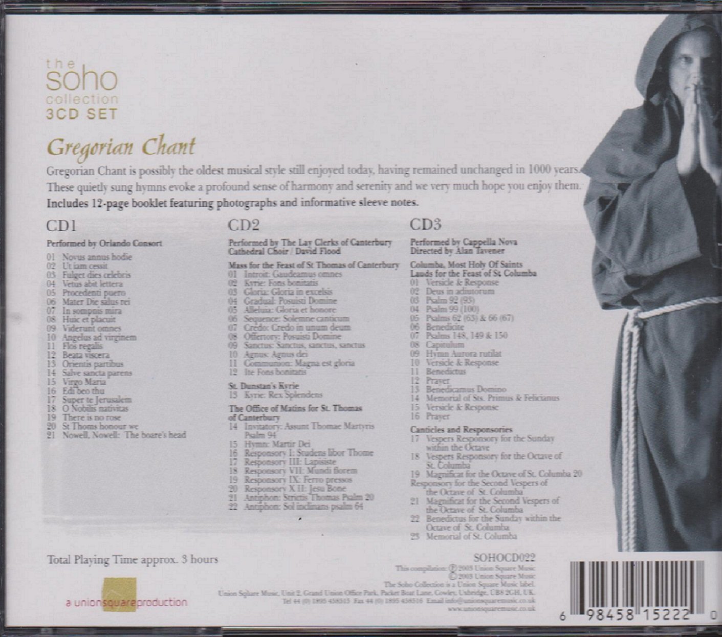 Coffret Gregorian Chant