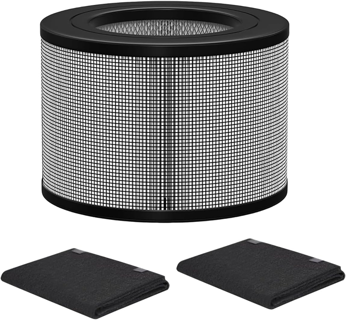 24000 Replacement Filter Set Compatible with Honeywell 50250-S & Kaz 50255 50255-HD Air Purifiers,H13 Activated Carbon Pre-Filters Air Clean Dust VOCs