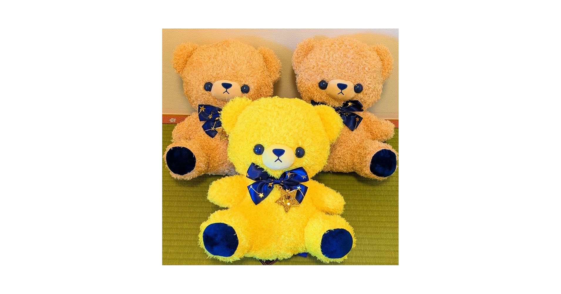 Amazon.co.jp: 星のくまさん ぬいぐるみ おとめ座ふたご座