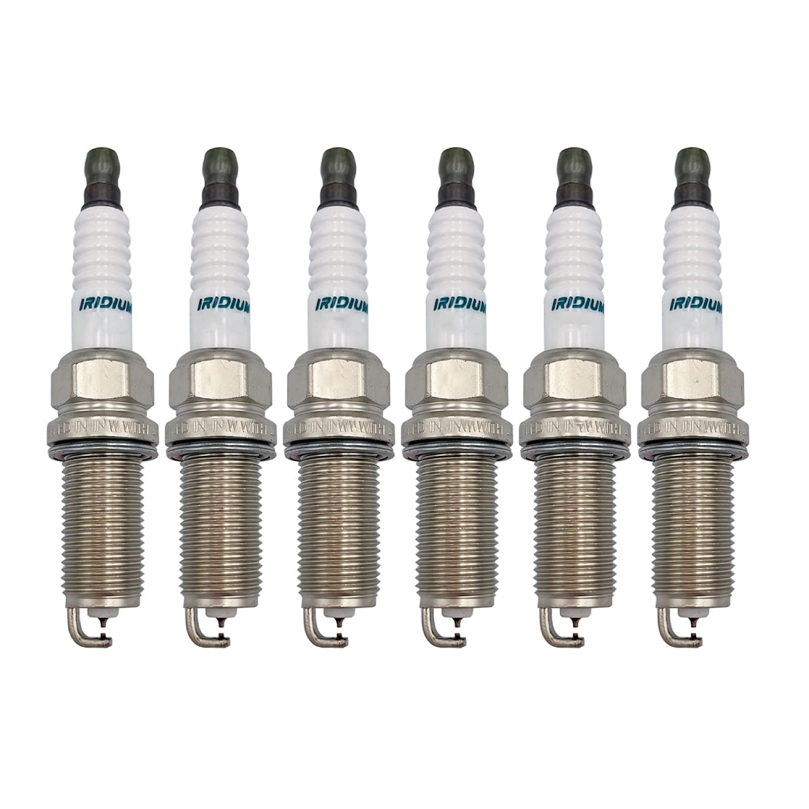 Spark Plug for Toyota Highlander, for Hyundai Genesi Sonata Tana, 6PCS Spark Plug 4703 IKH16TT, IKH16TT-4703