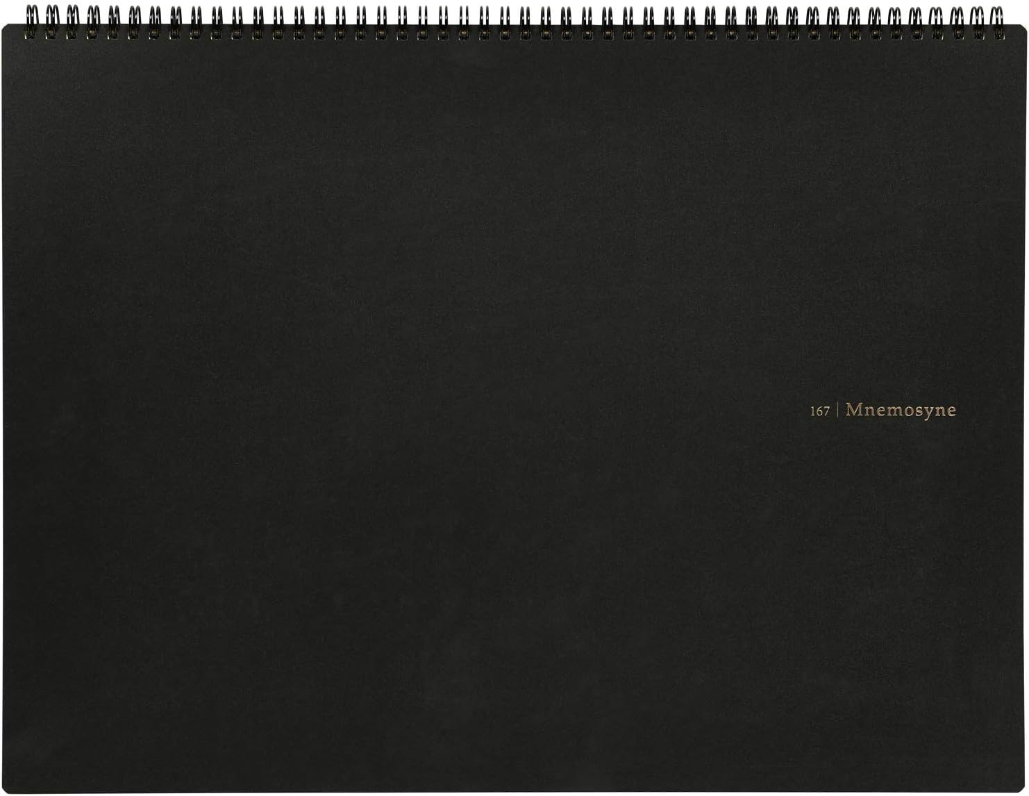 Maruman Mnemosyne Notebook, A3, Square Ruled, N167, Black