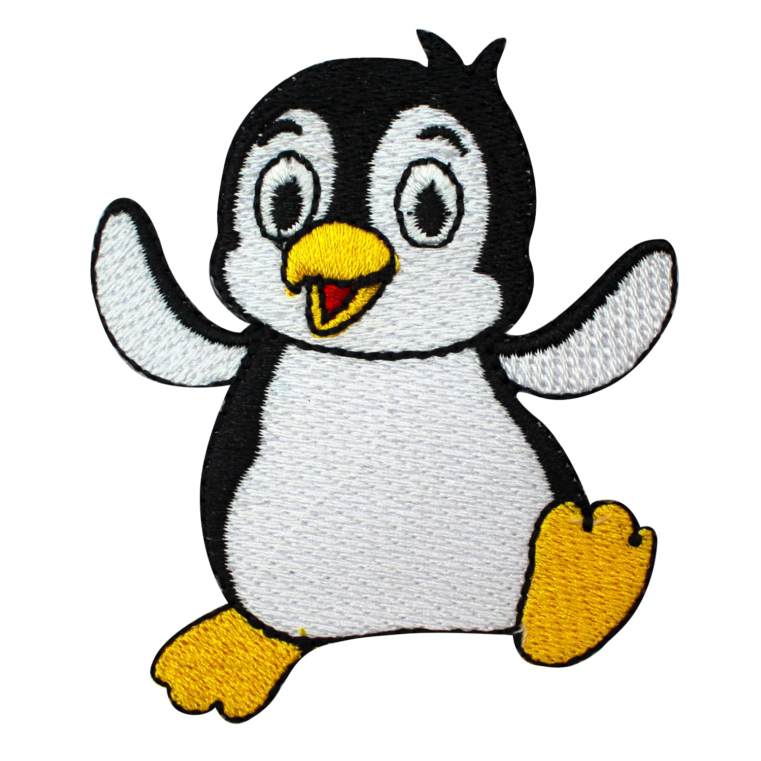 Toppa Ricamata Con Ferro Da Stiro - Tema Pinguino Carino, 8.7x1.3cm, Per Jeans, Cappelli E Borse - Foto 12