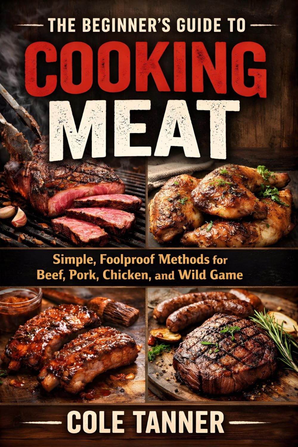 The Beginner's Guide to Cooking Meat: Simple, Foolproof Methods for Beef, Pork, Chicken, and Wild Game