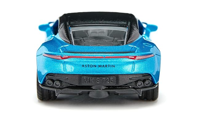 Foto 3 de 6 de Siku 1582, Aston Martin DBS Superleggera, Coche de Juguete, Metal/Plástico, Azul, Apertura de Puertas