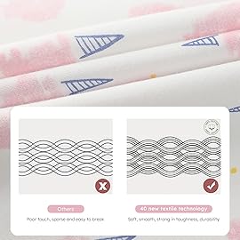 Yoofoss Baby Sleep Sack 0-6 Months Wearable Blanket for Babies 100% Organic Cotton 2-Way Zipper TOG 0.5 Toddler Sleeping Sack 3 Pack, Comfy Lightweight Sleep Sacks