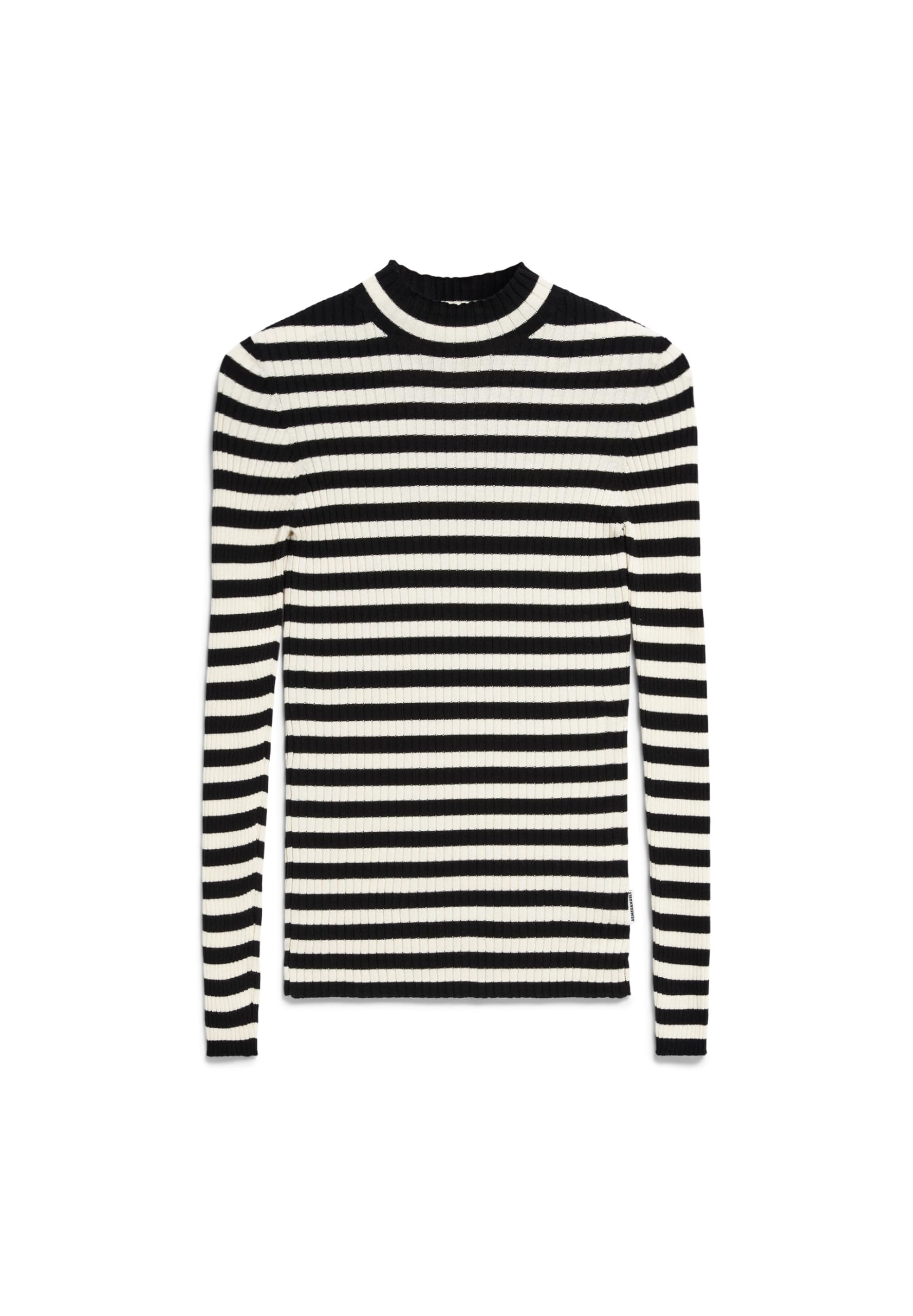 ARMEDANGELS Damen Pullover Slim Fit aus Bio-Baumwolle ALAANIA Striped Fitted