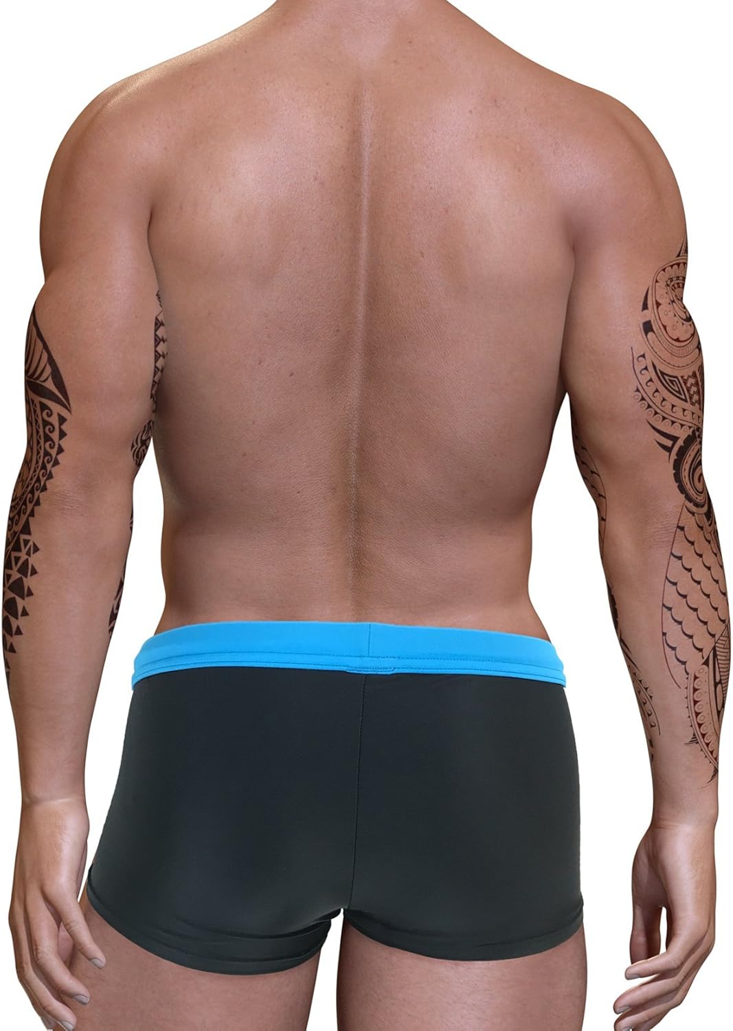 Wildmant Big Boy Pouch Swim Square Cut Blue