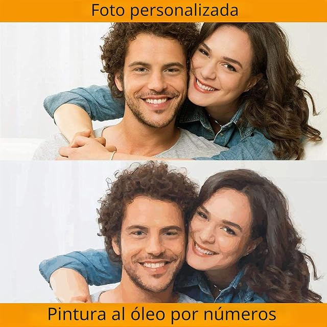 Foto 2 de 5 de Lehaha Personalizados para Pintar por números Kits para Adultos,kits profesionales de pintura de mascotas…