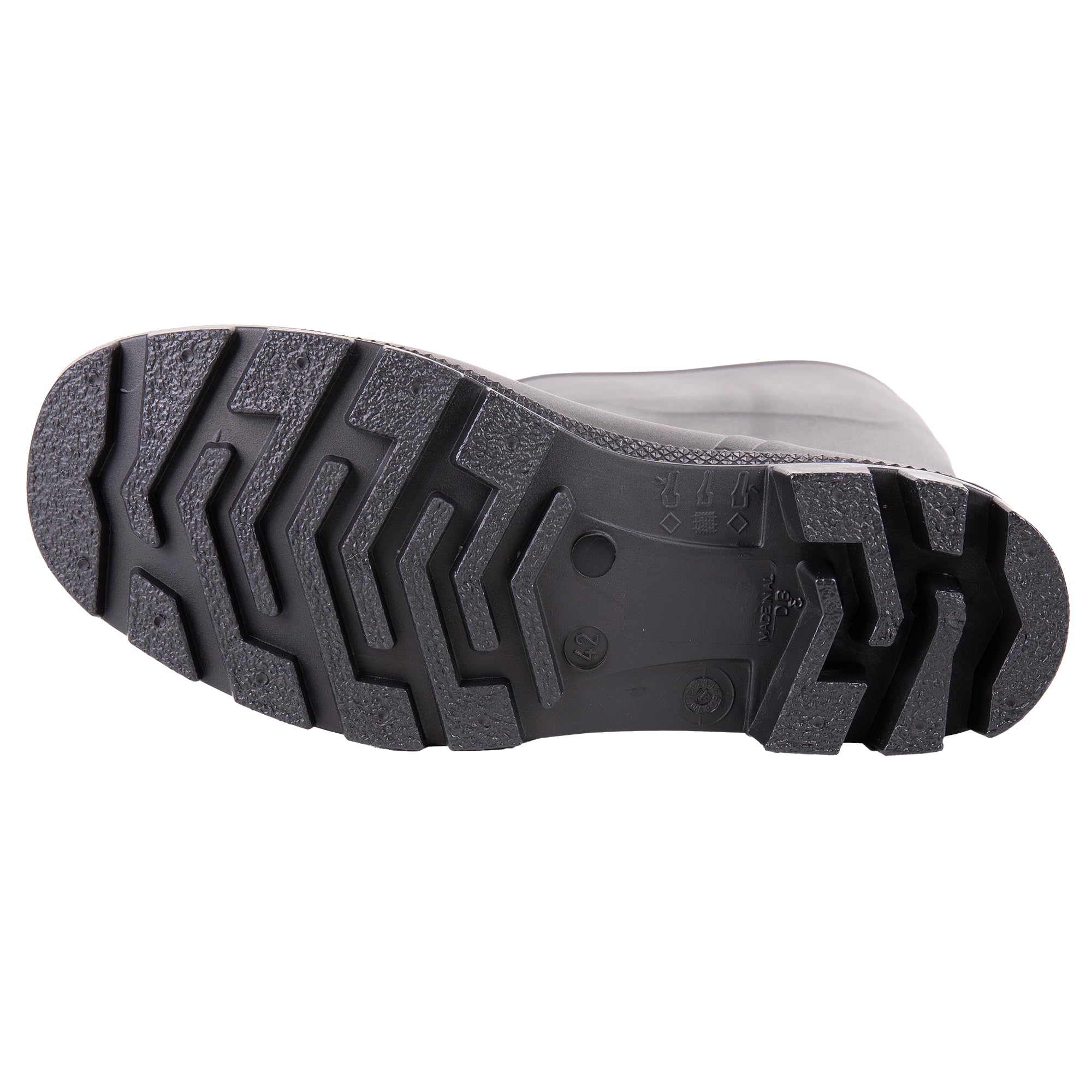 Cofan Botas de agua con caña alta | PVC | Negro | Resistentes al agua, aceites y grasas