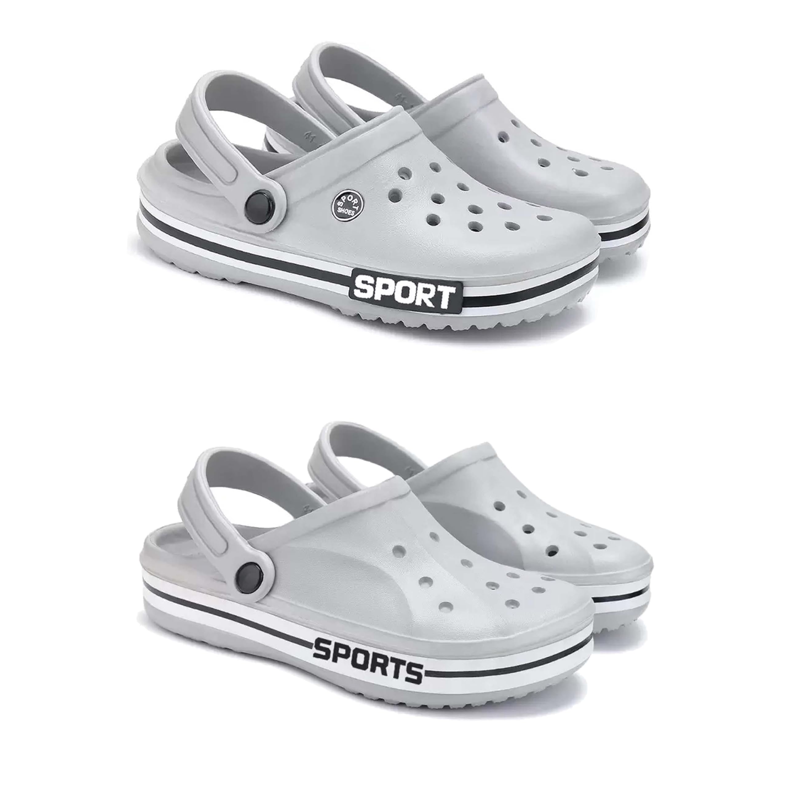 Men's Sandals Clogs| Lightweight Wear| Stylish & Easy to Wear For Men's PCV-SAN-(2-COMBO)-3016-3067