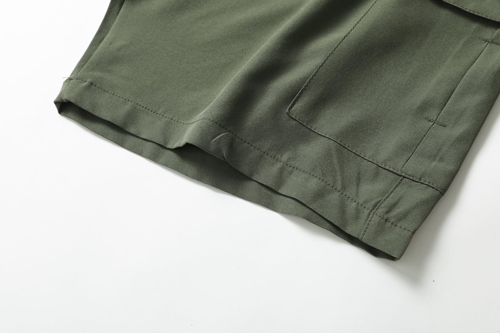 Pantalones cortos cargo para niños, pantalones cortos de senderismo de secado rápido para exteriores, pantalones cortos deportivos ligeros con bolsillos con cremallera