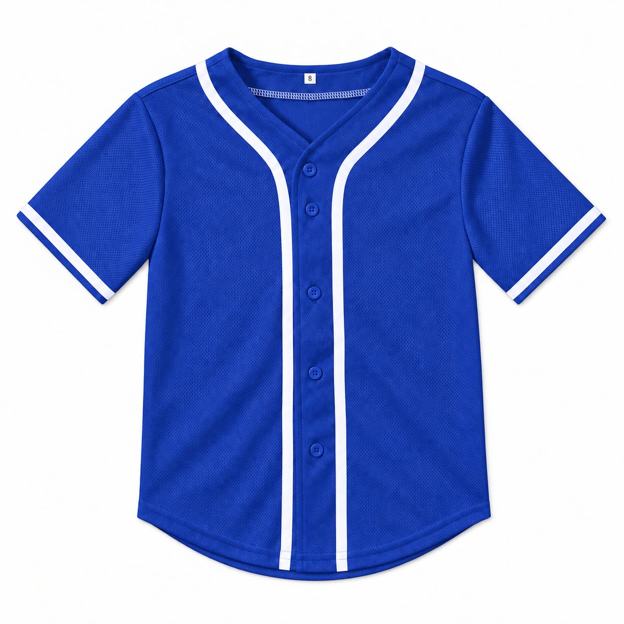 Yuji Itadori Kids Baseball Jersey Button Boys Short Sleeve T-Shirts Hip Hop Fashion Casual Sports Solid Color Shirt