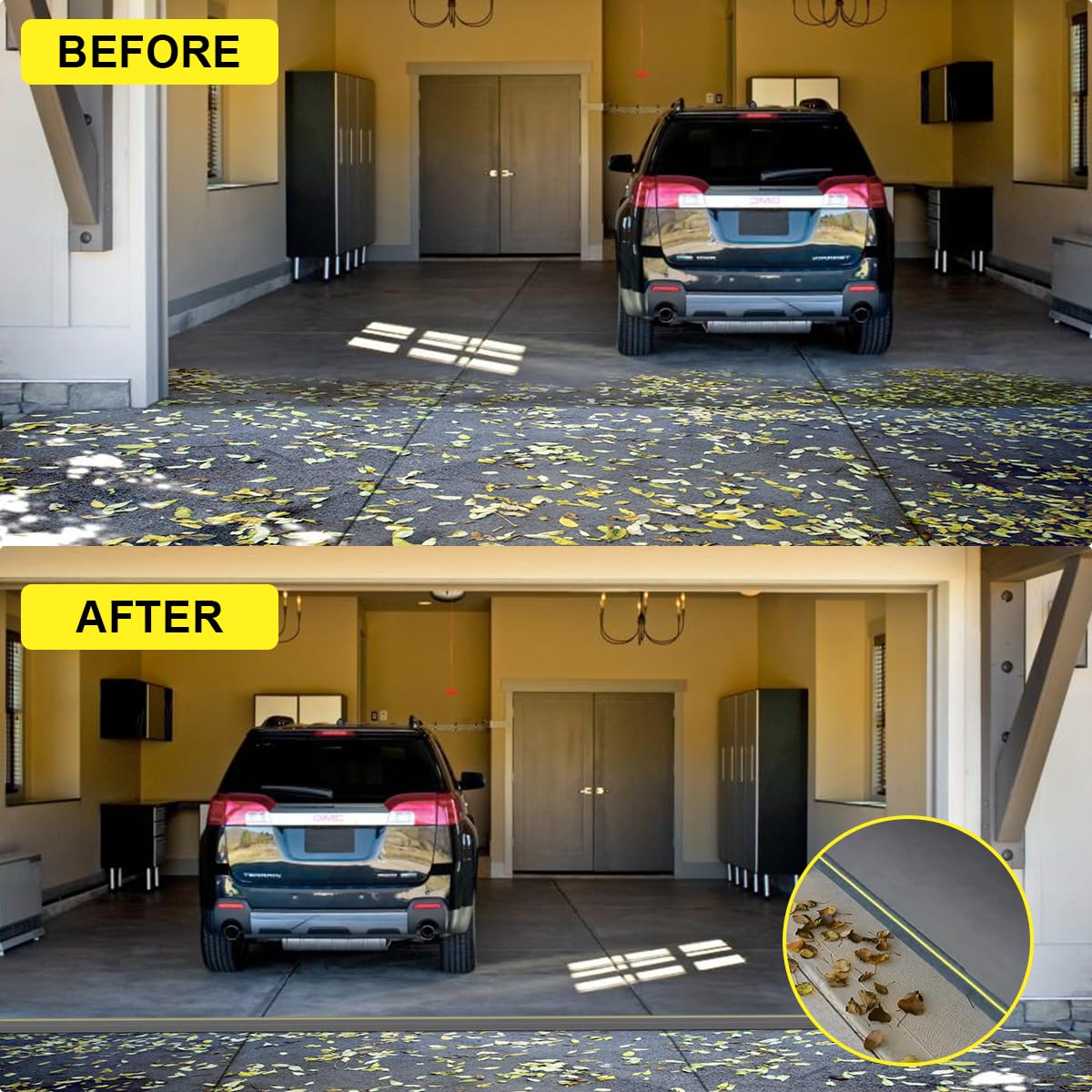 Snapklik.com : VUAOHIY Universal Garage Door Bottom Threshold Seal ...