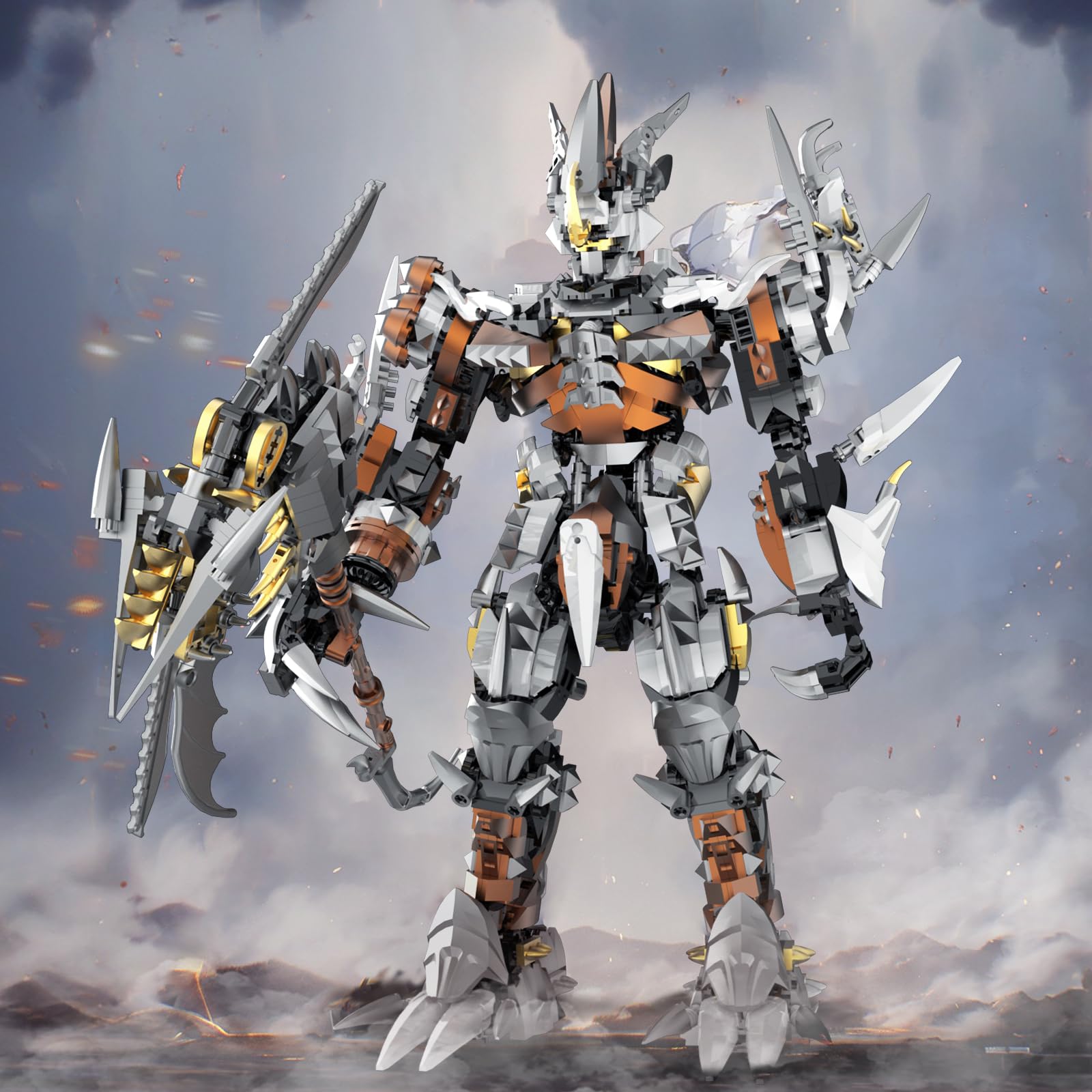 Amazon.co.jp: JMBricklayer メカロボット組み立てセット 70149