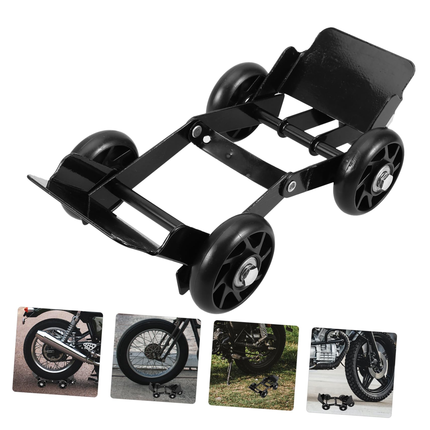 Reifenrad Trolley aus Metall und Kunststoff für Bike und E-trikes