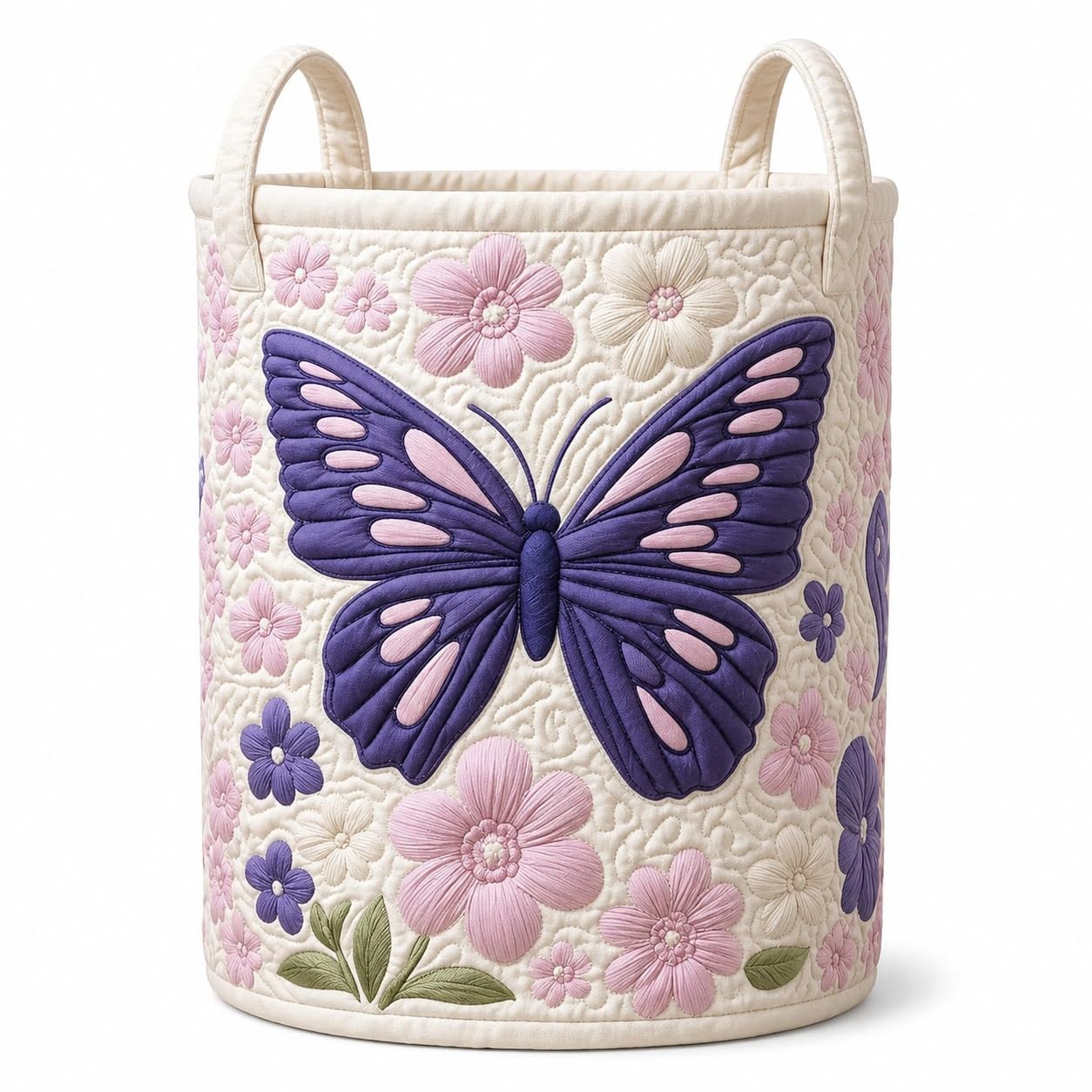 Corbeille en tissu pliable idéale pour organiser les jouets et couvertures au salon