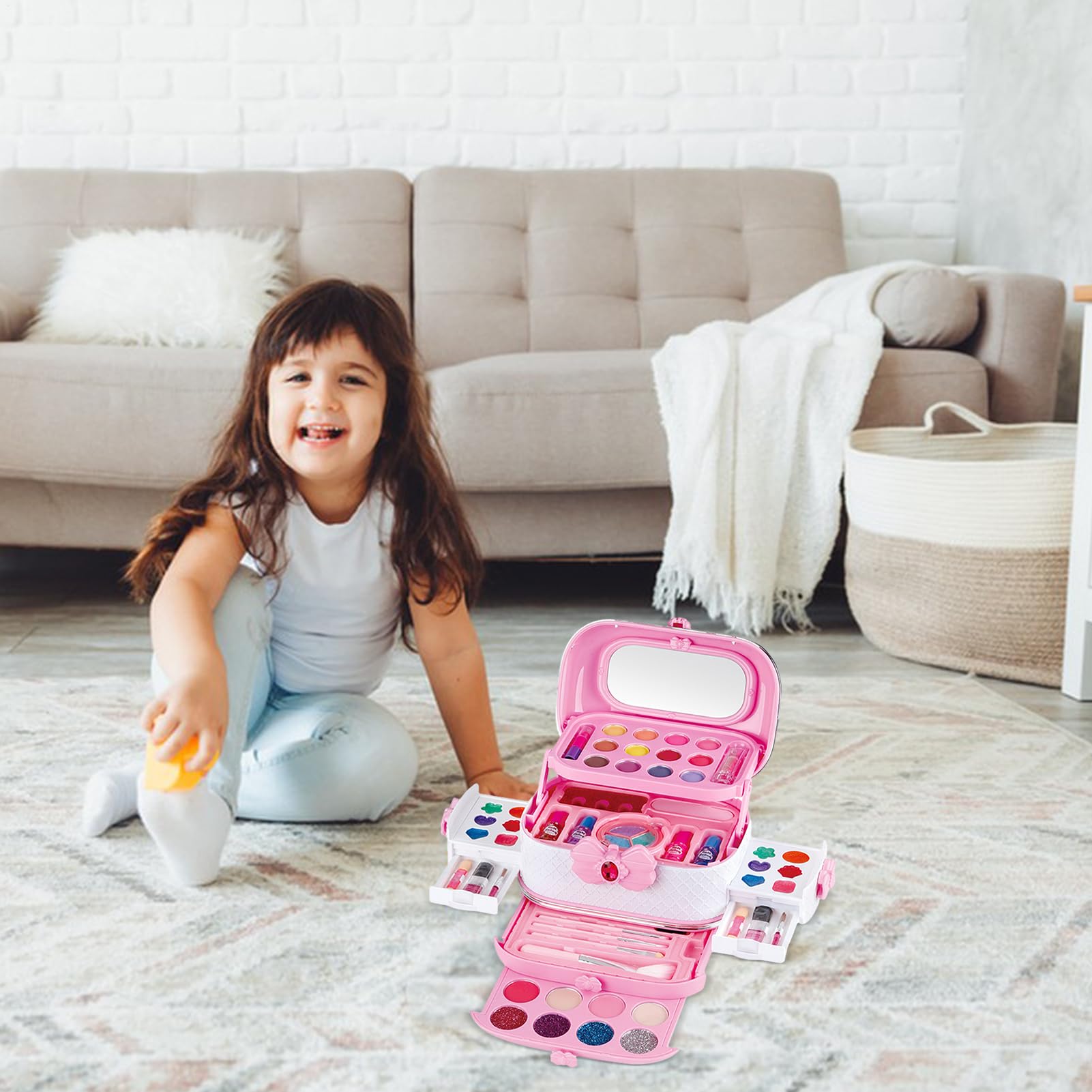 Schmink-Set Zum Waschbare Echte Kosmetik Spielzeuge