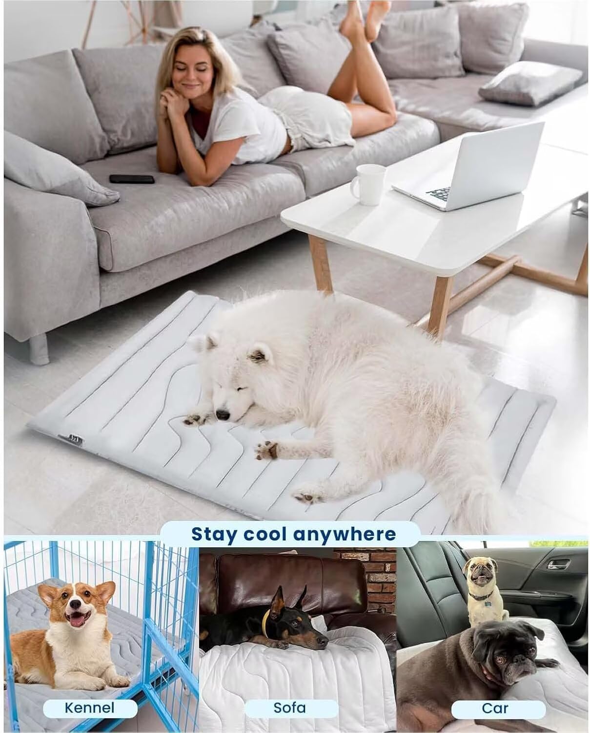SWZEC Barkley Dog Cooling Mat Original