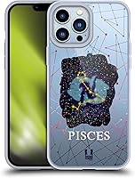 Vista 12 de Head Case Designs Aquarius Zodiac Constellation - Funda de gel suave compatible con Apple iPhone 13 Pro Max
