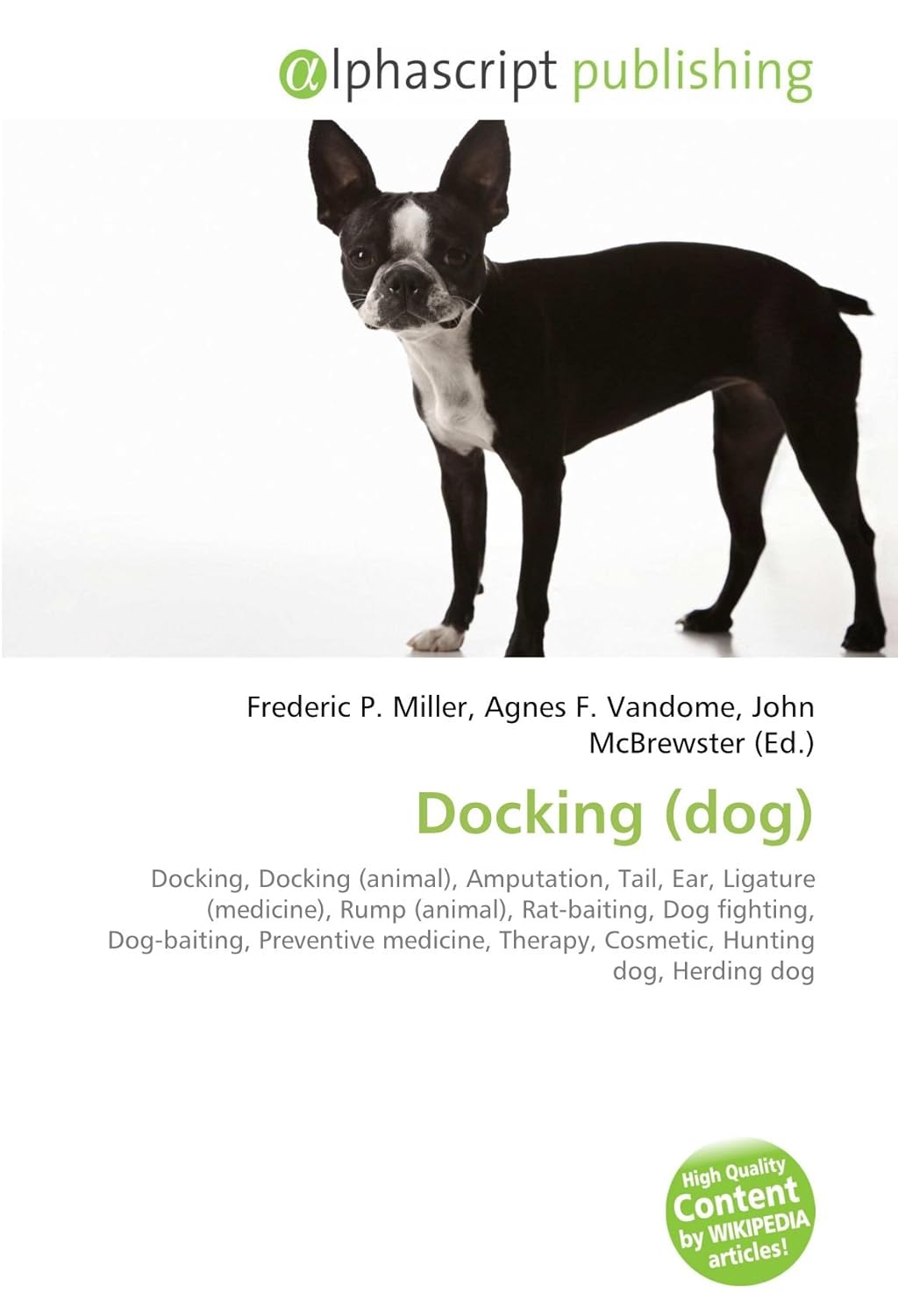 Amazon.fr Docking (dog) Docking, Docking (animal), Amputation, Tail
