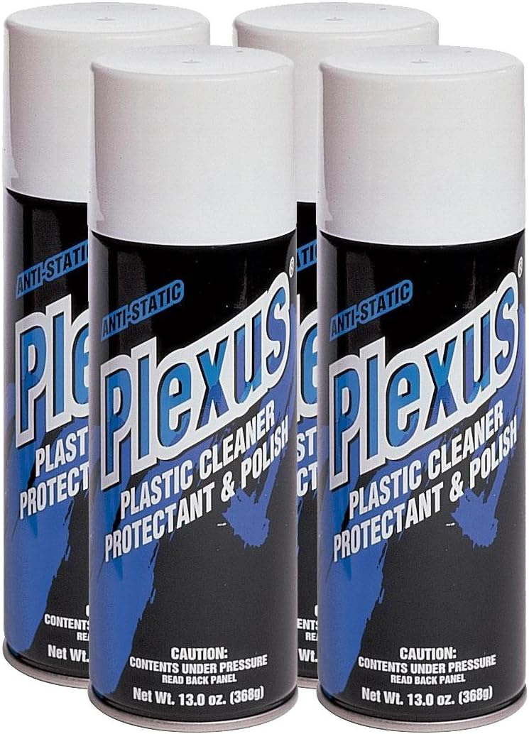 Plexus 20214-4PK-4PK Plastic Cleaner and Polish - 52 fl. oz., (Pack of 4)
