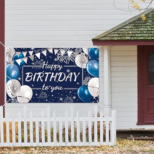 Miniatura 7 de Cartel de fondo de decoración de feliz cumpleaños, decoración de fiesta de cumpleaños, fondo de fotos para niños, niñas, hombres y mujeres,