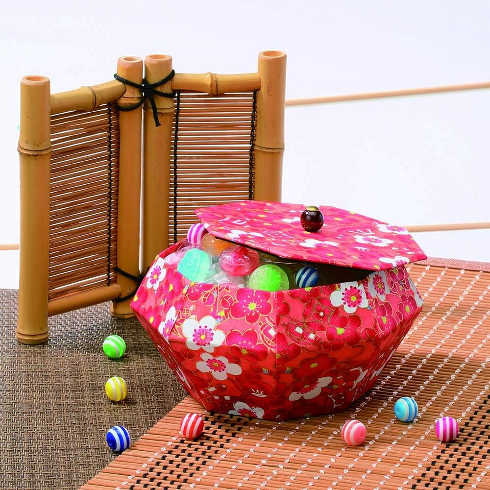 Amazon | トーヨー 千代紙細工 特選手作りセット 八角箱お菓子