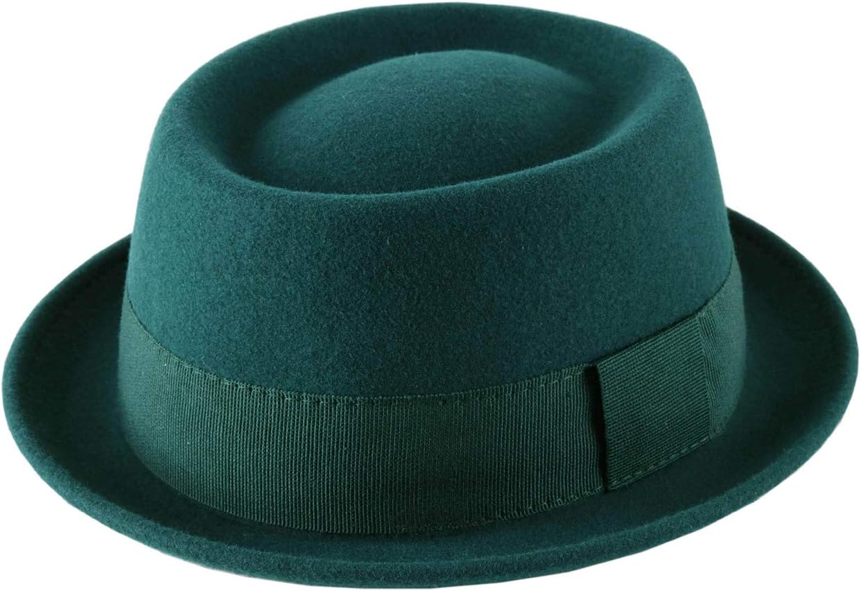 Naxon Wool Felt Pork Pie Hat