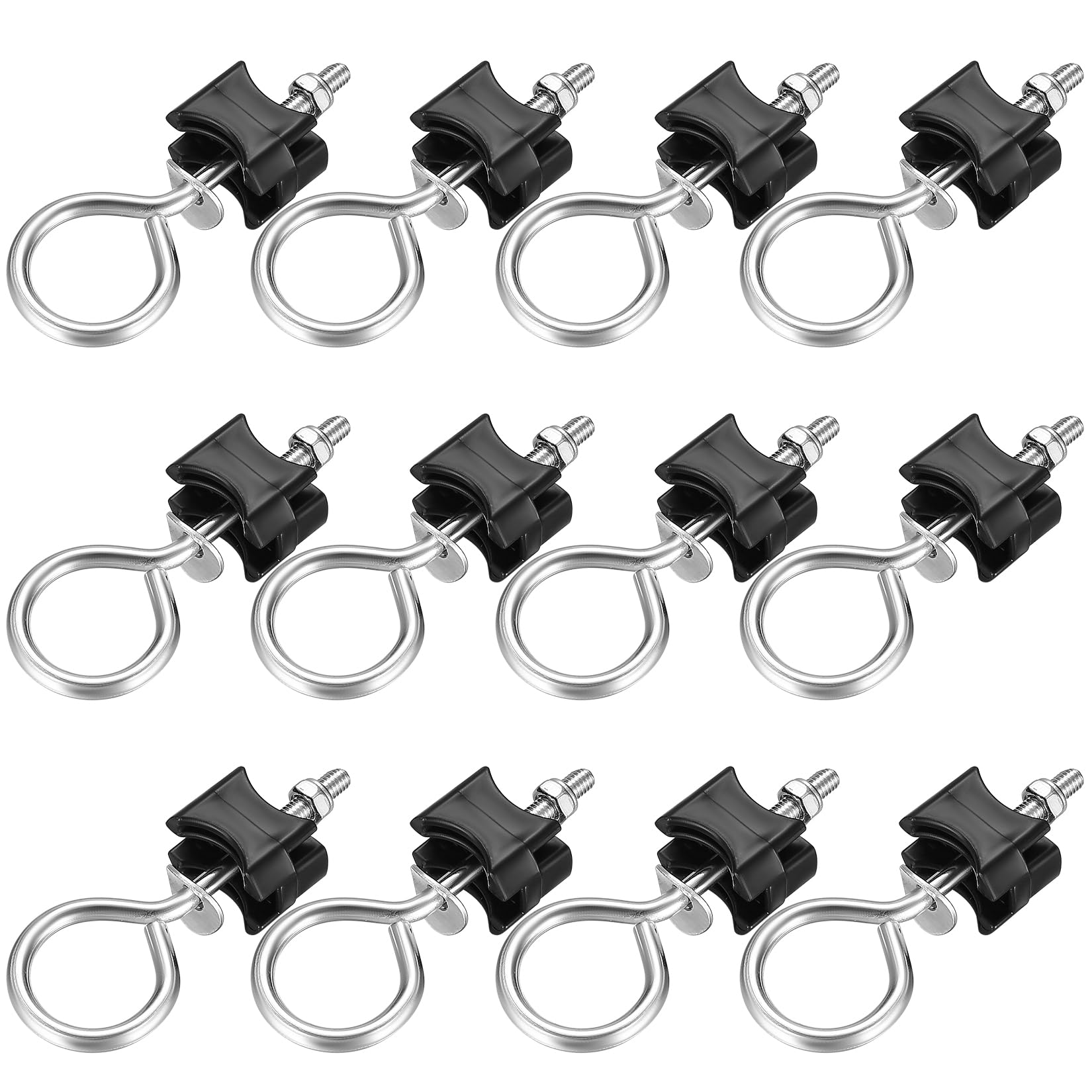 SHACHENH 12 pz. Kit di Viti per Trampolino, Ricambi per Trampolino, Viti per Trampolino, Accessori per Trampolino, Viti per Fissaggio Trampolino per Trampolini Grandi e Piccoli