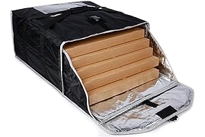 Insulated Pizza Box Cooker: Cherrboll Commercial Food Warmer Carrier